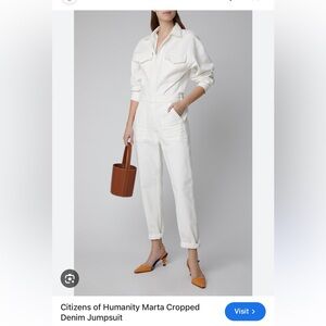 CITIZENS OF HUMANITY MARTA DENIM JUMPSUIT